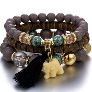 Bohemian Fashion Trendy Beaded Charm Bracelets